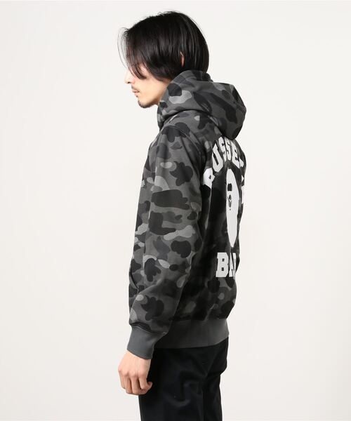 A BATHING APE（アベイシングエイプ） パーカー BAPE X RUSSELL COLOR