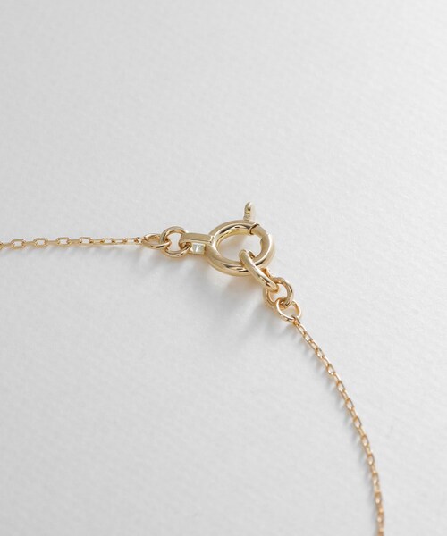 最終値下 別注 BUNNEY DSM K18  ネックレス ラビット COCOSHNIK（ココシュニック） ネックレス K18ダイヤモンド 伏せ込み