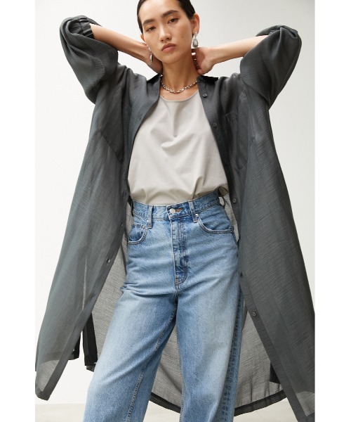 ワンピース シアーワッシャーオーガンジーワンピース 6198 Zozotown Yahoo 店 通販 Yahoo ショッピング