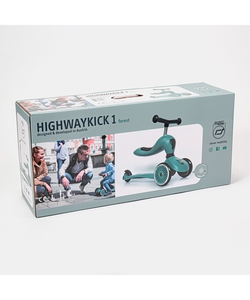 おもちゃ SCOOT＆RIDE HIGHWAYKICK 1 スクート＆ライド ハイウェイキック1 キックスクーターの画像