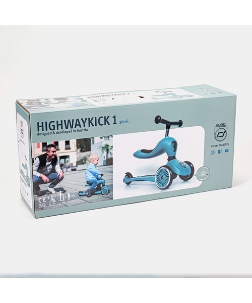 おもちゃ SCOOT＆RIDE HIGHWAYKICK 1 スクート＆ライド ハイウェイキック1 キックスクーターの画像