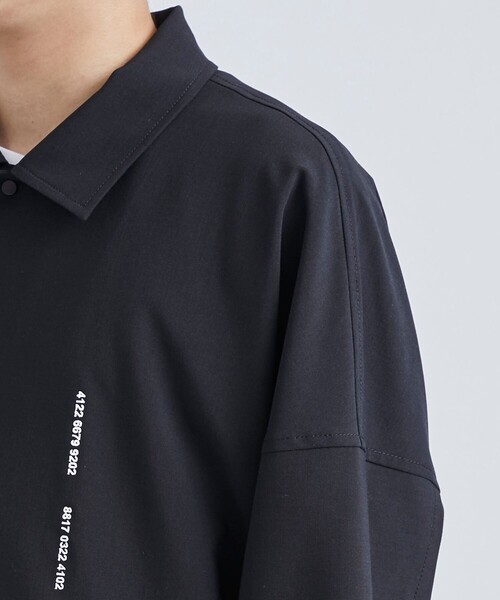 SHAREEF ブルゾン アウター PLAIN WEAVE SWING TOP メンズ