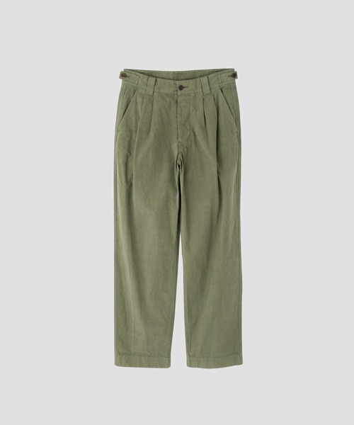 パンツ MHL  GARMENT DYE LIGHTWEIGHT PLAINWEAVE 販売 中ファッション - パンツ GARMENT DYE LIGHTWEIGHT PLAINWEAVE