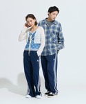 アディダス adidas ワイドパンツ スウェ...の詳細画像1