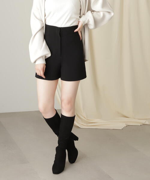 最大10%OFFクーポン by JILL STUART ハイウエストストレッチショートパンツ パンツ パンツ