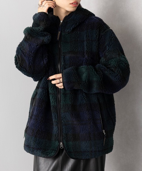パーカー 「PENDLETON」Unisex Boa Zip Hoodie 3475-3015/4475-7016 レディース メンズ