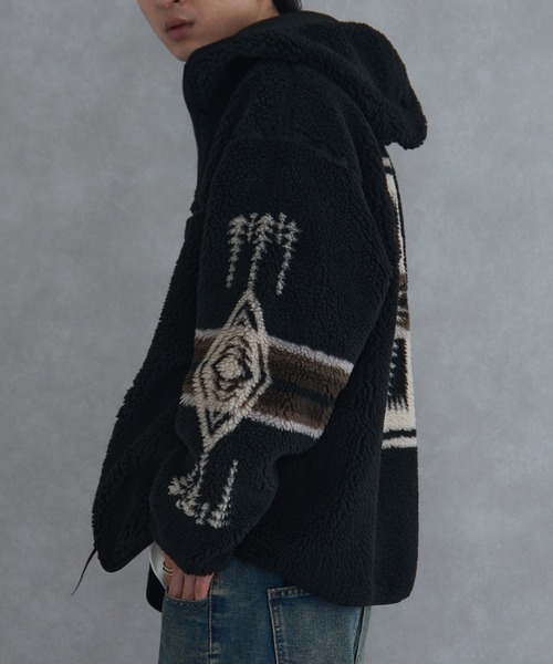 パーカー 「PENDLETON」Unisex Boa Zip Hoodie 3475-3015/4475-7016 レディース メンズ PENDLETON パーカー 「PENDLETON」Unisex Boa Zip Hoodie 3475
