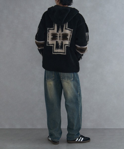 パーカー 「PENDLETON」Unisex Boa Zip Hoodie 3475-3015/4475-7016 レディース メンズ PENDLETON パーカー 「PENDLETON」Unisex Boa Zip Hoodie 3475