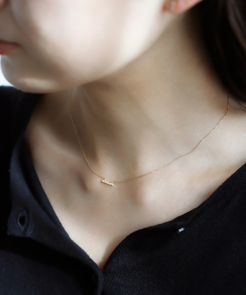 SIENA ROSE シエナロゼ 一粒ダイヤネックレス PG SIENA ROSE シエナロゼ 一粒ダイヤネックレス PG（SIENA ROSE
