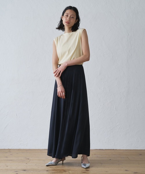 Audrey and John Wad スカート アムンゼンフレアロングスカート  