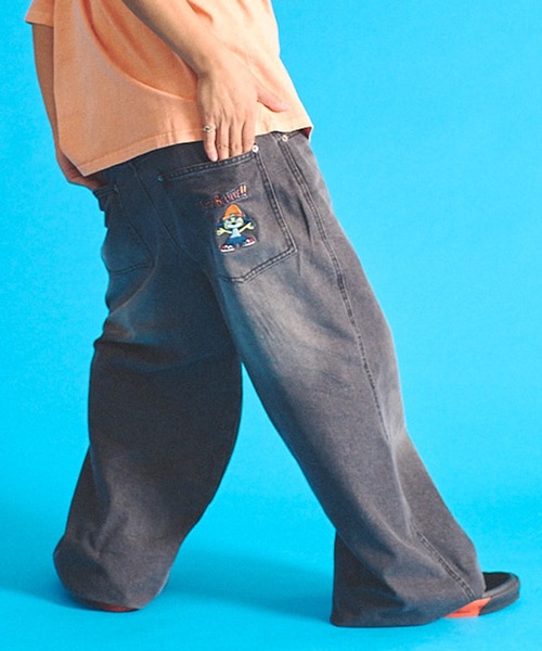 Rapanui84商品 /// 単品 セール】CONEスリットデニムパンツ 104592（デニムパンツ