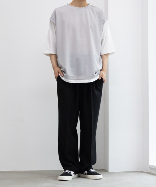 URBAN COLLECTION スラックス ワイドスラックス メンズ