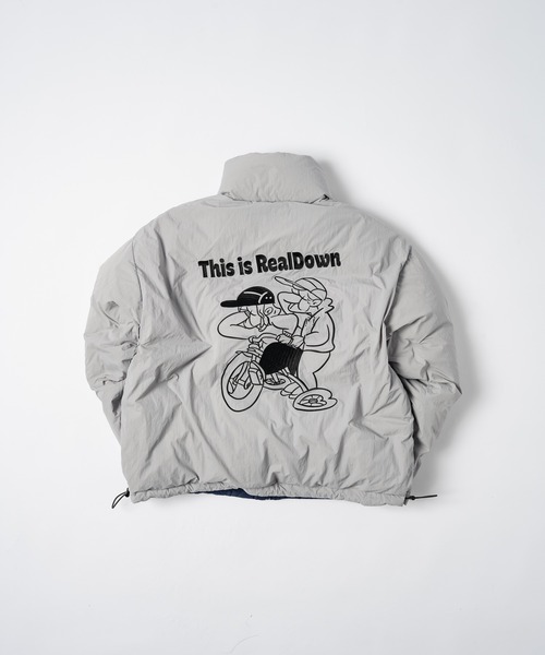 kaoyorinakami ダウンジャケット ダウン reversible down jacket