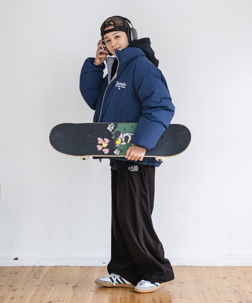 kaoyorinakami ダウンジャケット ダウン reversible down jacket