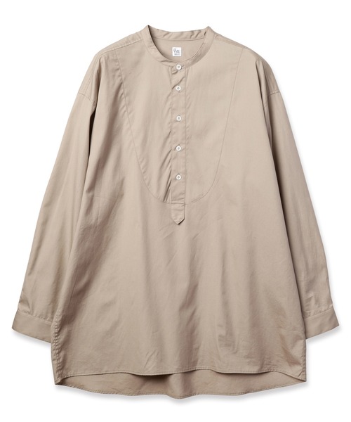 RYU シャツ band collar over bosom shirt メンズ レディース 