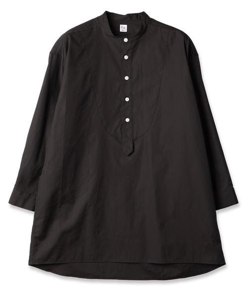RYU シャツ band collar over bosom shirt メンズ レディース 
