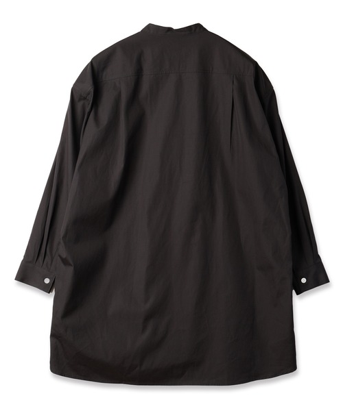 RYU シャツ band collar over bosom shirt メンズ レディース 