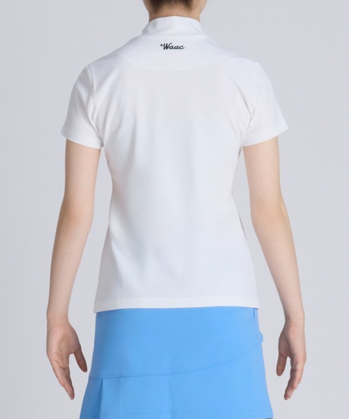 tシャツ Tシャツ 「WAAC」WOMENS リサイクル鹿の子 半袖モックネック 