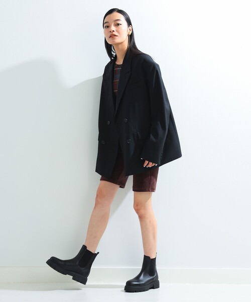 Ray BEAMS カット コーデュロイ バイカー ショーツ Ray BEAMS（レイ ビームス）カット コーデュロイ バイカー