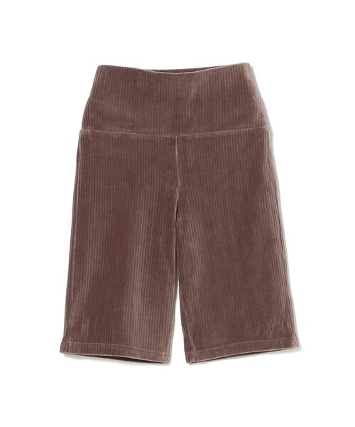 Ray BEAMS パンツ カット コーデュロイ バイカー ショーツ