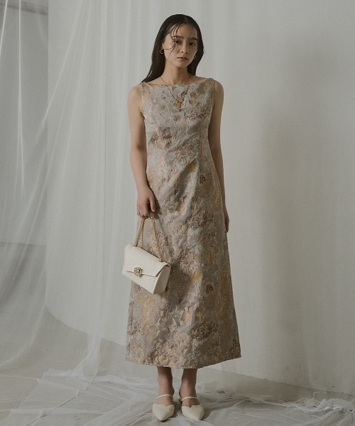 【美品】Wandering jacquard dress オケージョンドレス Wandering jacquard dress