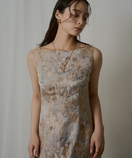 新品未使用　Wandering jacquard dress オケージョンドレス Wandering jacquard dress