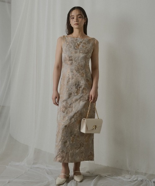 LE'RURE ドレス Wandering jacquard dress : ZOZOTOWN Yahoo!店