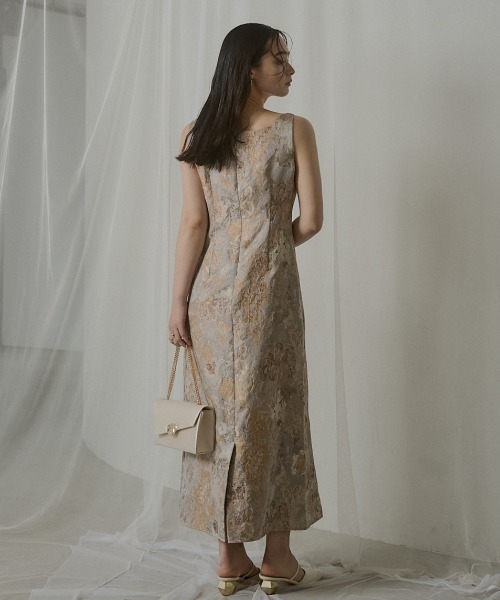 Wandering jacquard dress リルアー LE'RURE（リルアー）の「Wandering jacquard dress（ドレス
