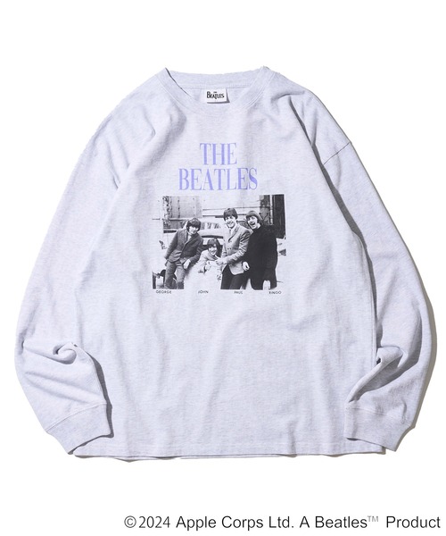 THE BEATLES ビートルズ Tシャツ　長袖　ロンT ロングスリーブ 新品 The Beatles tシャツ 「THE BEATLES/ザ ビートルズ」フォト