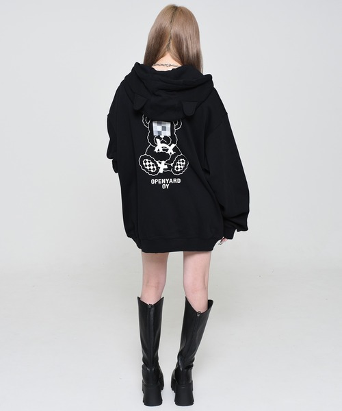 OY パーカー 「OY/オーワイ」 MOSAIC ODOLLY HOODIE ZIP UP