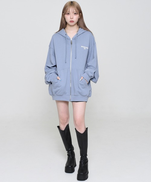 OY パーカー 「OY/オーワイ」 MOSAIC ODOLLY HOODIE ZIP UP