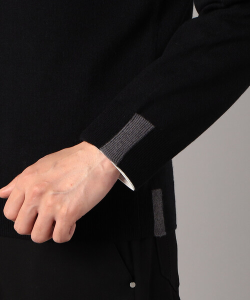 COMME CA MEN（コムサメン） セーター ニット ハイゲージドレスニットV