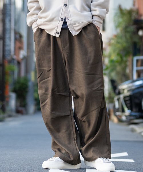 ROOT THREE（ルートスリー） カーゴパンツ 「3」ポリツイル ワイド