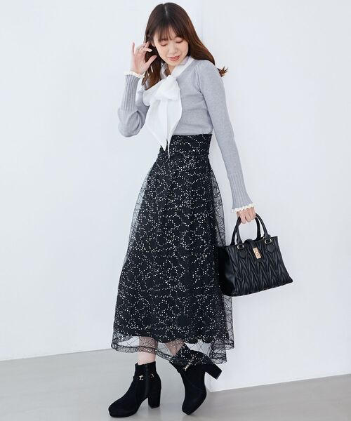 MAJESTIC LEGON（マジェスティックレゴン） スカート スパンコール