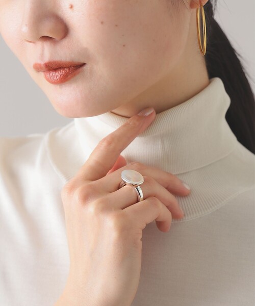 PLOW（プラウ） 指輪 リング PLOW / マザーオブパール リング
