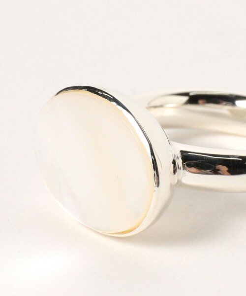 PLOW（プラウ） 指輪 リング PLOW / マザーオブパール リング