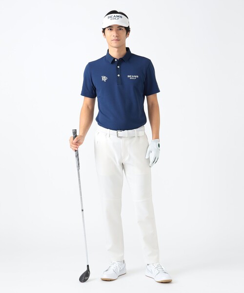 BEAMS GOLF オリーブ パープルレーベル 切り替え3Dストレッチパンツ BEAMS GOLF オリーブ パープルレーベル 切り替え3Dストレッチパンツ