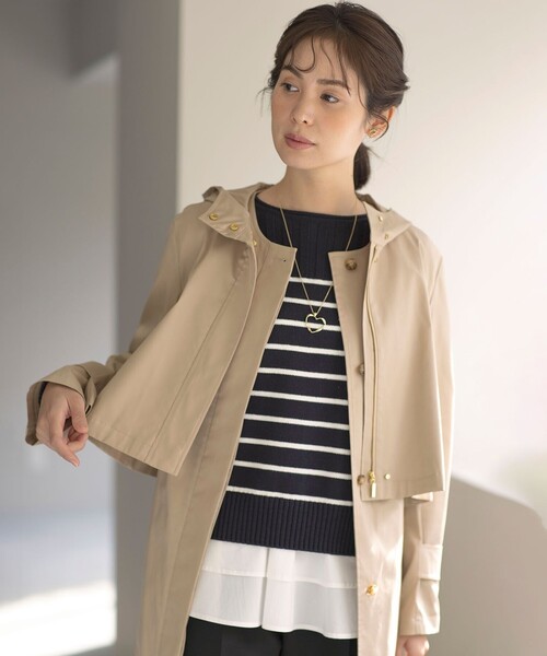 組曲（KUMIKYOKU） トレンチコート コート 3WAYギミックアウター