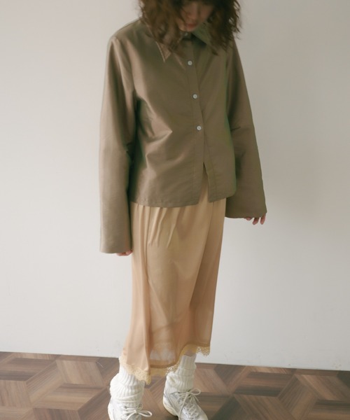 ジャケット・アウター Lightweight Shirt Jacket Nylon Quilted Lightweight Shirt Jacket / 4color