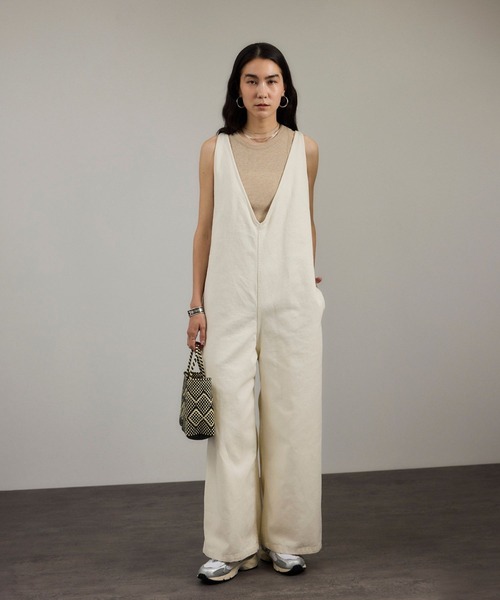 SALON adam et rope' サロペット オーバーオール 「WEB限定