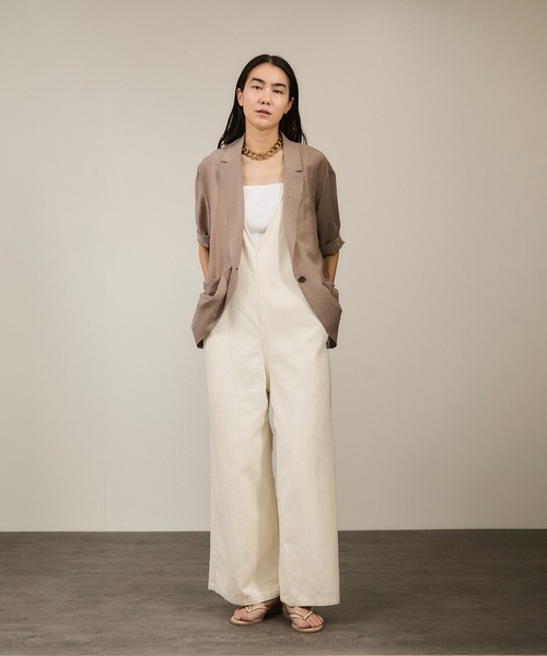 the barnnet デニムサロペット オーバーオール ワンフォークロージング 1111clothing デニム オーバーオール