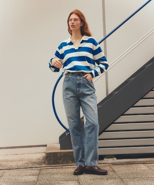 T.japan carrot denim キャロット デニムパンツ ライトブルー carrot denim - T. japan｜official online shop