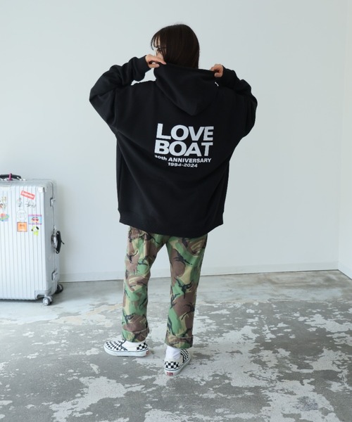 パーカー Disney×LOVE BOAT パーカー レディース メンズ ラブボート パーカー Disney×LOVE BOAT レディース メンズ
