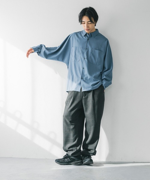 LOWRYS FARM（ローリーズファーム） パンツ メランジツイルステッチ