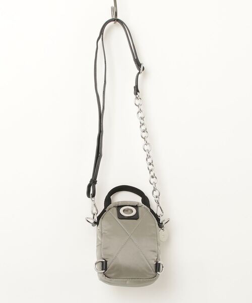 DIESEL」 2WAYバッグ UNI シルバー レディース