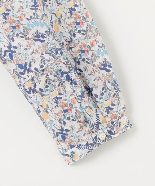 【洗える】Liberty バンドカラー プルオーバー ブラウス 洗える】Liberty バンドカラー プルオーバー ブラウス / J.PRESS