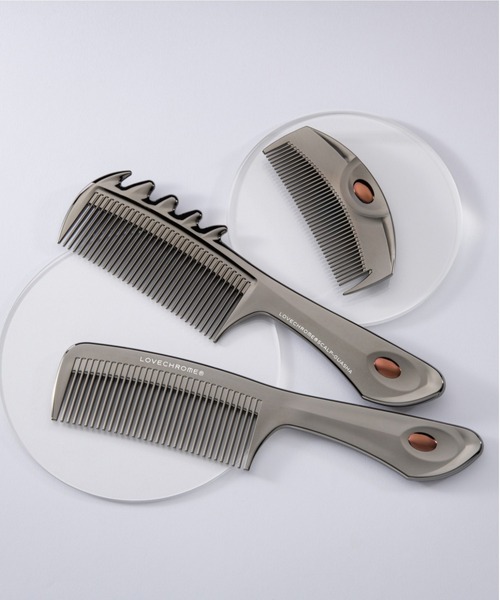 LOVECHROME（ラブクロム） ヘアブラシ (R)PGツキ プレミアムブラック