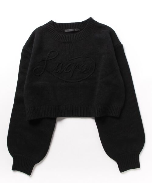 「Heather」 長袖ニット FREE ブラック レディース_画像2