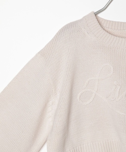 「Heather」 長袖ニット FREE ブラック レディース_画像6