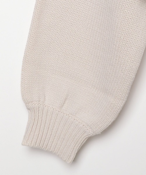 「Heather」 長袖ニット FREE ブラック レディース_画像7